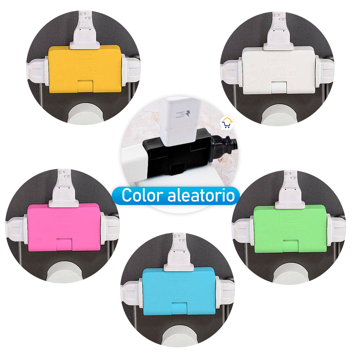 Set x2 Multiconectores 3 entradas