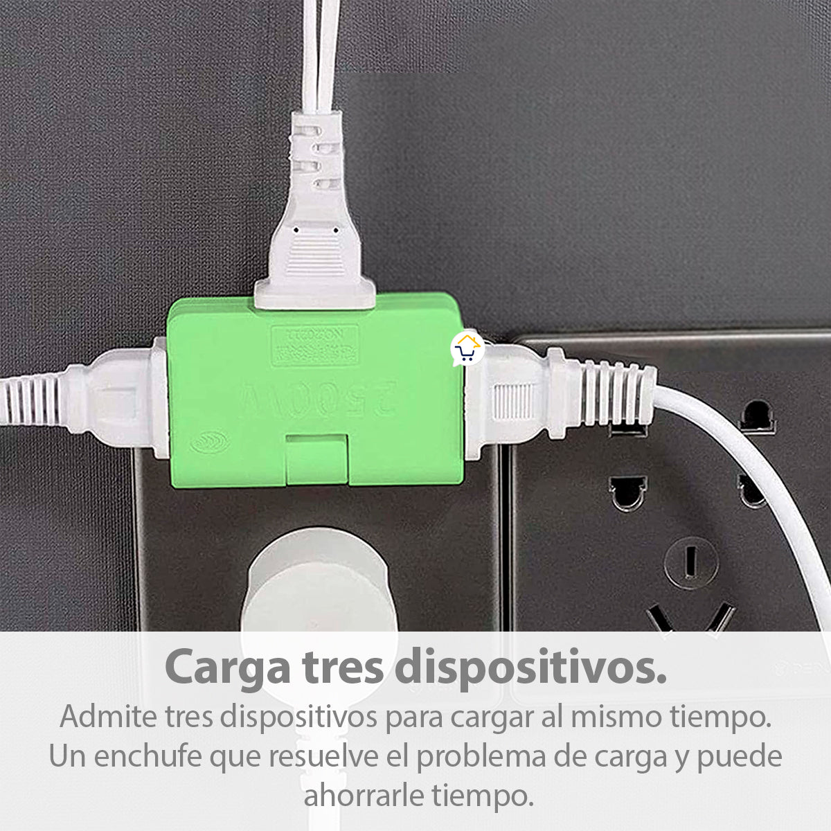 Set x2 Multiconectores 3 entradas