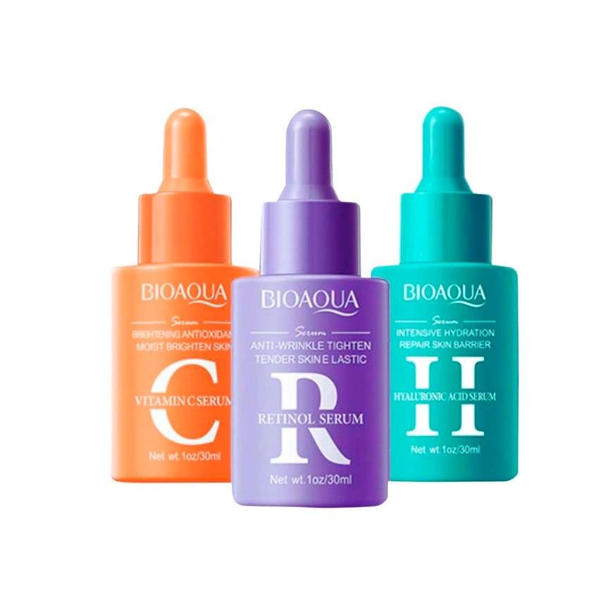 KIT DE 3 SERUM HIDRATANTES BIOAQUA