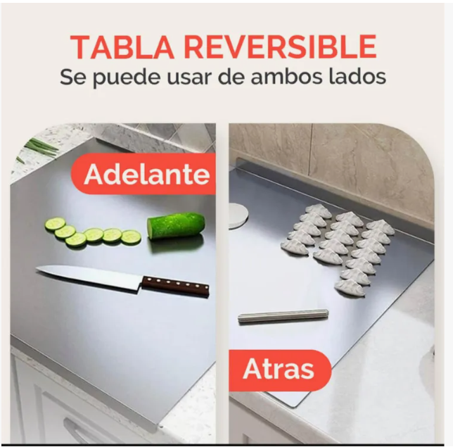 TABLA ACERO 30*40