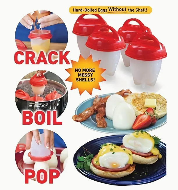 SET DE 6 HERVIDORES DE HUEVOS