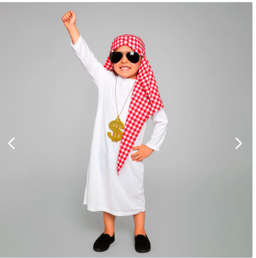 Disfraz Árabe Jeque DSARJ Niño
