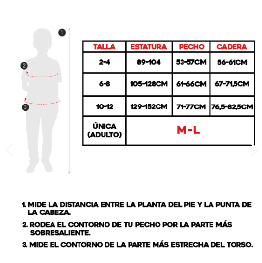 Disfraz Chapulín Niño / Adulto