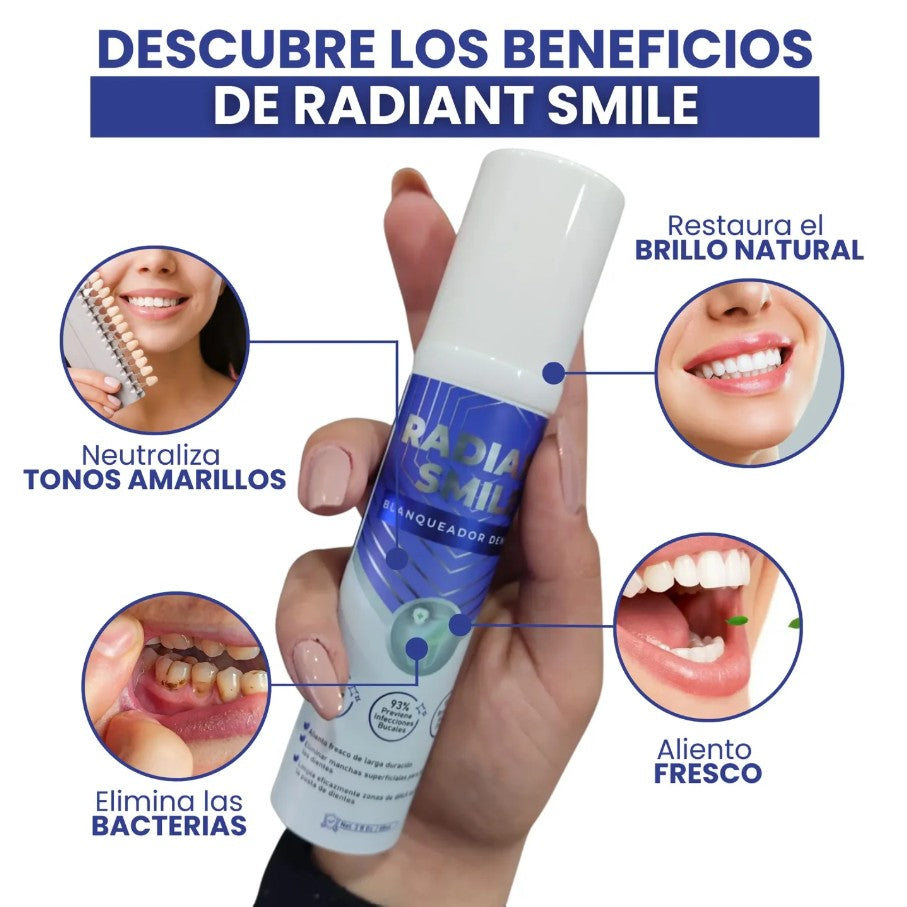 BLANQUEADOR DENTAL RADIANT SMILE