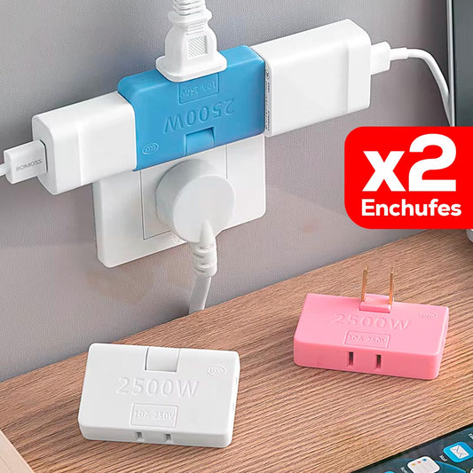 Set x2 Multiconectores 3 entradas