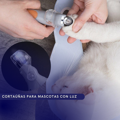 CORTAÚÑAS PARA MASCOTAS CON LUZ