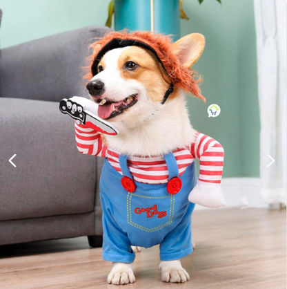 Disfraz Mascotas Chucky Halloween