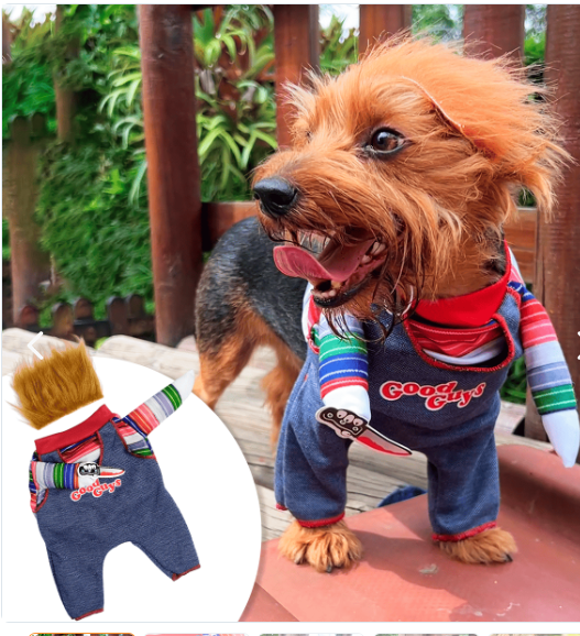 Disfraz Mascotas Chucky Halloween