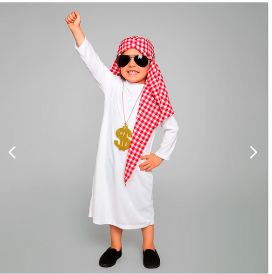 Disfraz Árabe Jeque DSARJ Niño