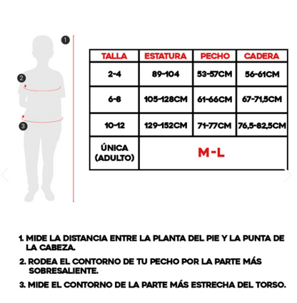 Disfraz Chompira Niño Adulto DSCOMV7