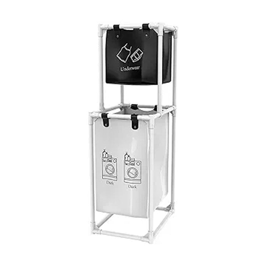 CESTA ORGANIZADORA DE ROPA 2 EN 1